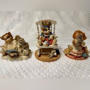VTG ~ Calico Kittens ~ Set of 3 ~excellent Condition